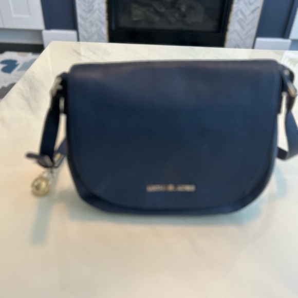 Michael Kors Dark Blue Crossbody Bag - Picture 4 of 10